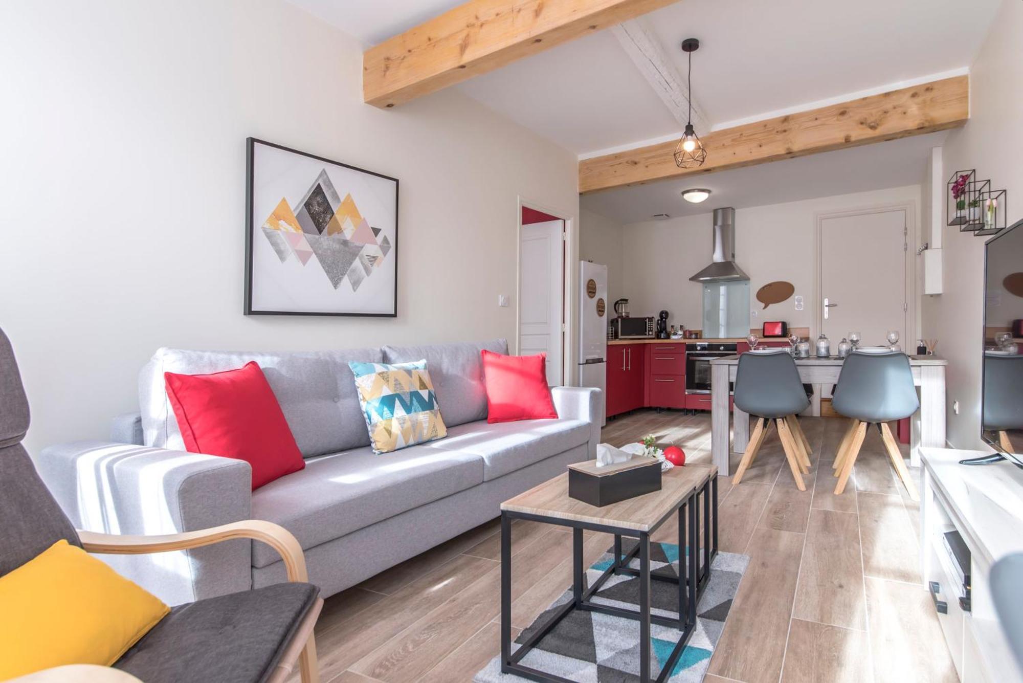 Ferienwohnung Cosy Red 4 Pers - Neuf et au Calme - Fibre-Netflix Montauban Exterior foto